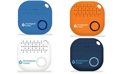 musegear Bluetooth®-Sender Schlüsselfinder mit Bluetooth App aus Deutschland, Zubehör für iOS/ Android Handys