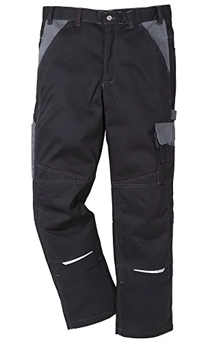Kansas Bundhose ICON Hose Schwarz/Grau 42 - Arbeitshosen mit ergonomischem Schnitt und robustem Material, ideal für anspruchsvolle Arbeiten und maximalen Komfort.