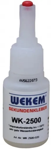 WEKEM Sekundenkleber WK-2500 Kunststoff- und Metallverbindungen hochviskos