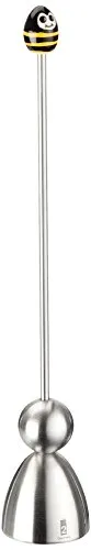 Clack 99004/19 Eierschalensollbruchstellenverursacher - Edelstahl mit Keramik - Motiv: Biene - Eier & Ei-Ersatz Produkte, knackt jedes Ei mühelos und sorgt für ein frisches Frühstückserlebnis. Ideal als Geschenk und in verschiedenen Motiven erhältlich.