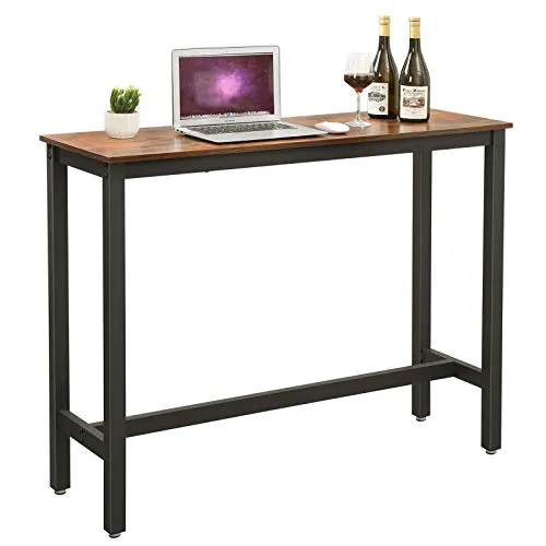 VASAGLE Stehtisch LBT12X, 120 x 40 cm