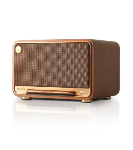 EDIFIER D32 Wireless Speaker in braun von Edifier