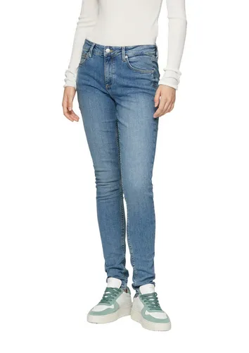 Q/S by s.Oliver Damen Jeans 2150146 - Blue 53Z7 - Stylische Skinny Fit Jeans mit Gürtelschlaufen und 5-Pocket-Form, ideal für einen modernen Look im Alltag.