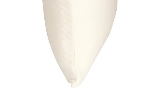 Formesse Bella Donna Kissenbezug Wollweiss 40x80 - Kissenbezug aus hochwertiger Baumwolle, veredelt mit Aloe Vera & Seidenproteinen, waschbar bis 60°C und trocknergeeignet – für erholsamen Schlaf und optimale Hygiene.