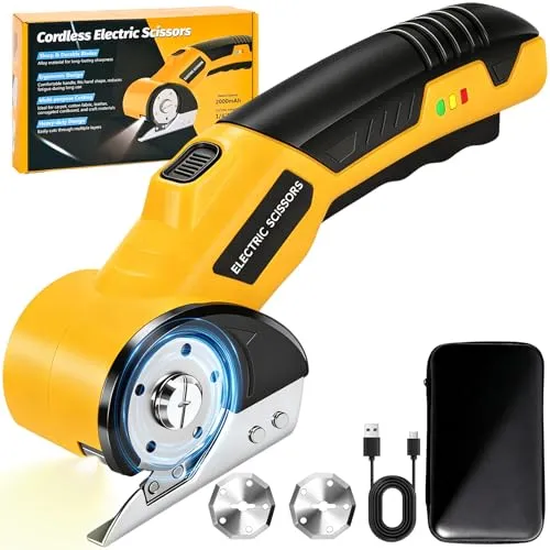 Kabelloser Kartonschneider Elektrische Schere 3.6V mit LED