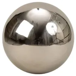 Geschenkestadl Dekoobjekt Dekokugel Silber in silber von Geschenkestadl