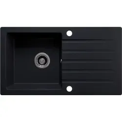 LINDBERGH® Granitspüle Schwarz 