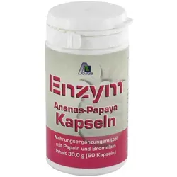 Enzym Ananas Papaya Kapseln 60 St