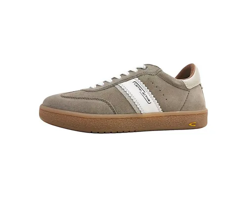 camel active Sportlicher Schnürer Beige 40 EU - Bequemer sportlicher Schnürschuh in Beige, Größe 40 EU, mit robustem Leder-Obermaterial und Gummisohle für optimalen Tragekomfort. Ideal für den täglichen Einsatz.