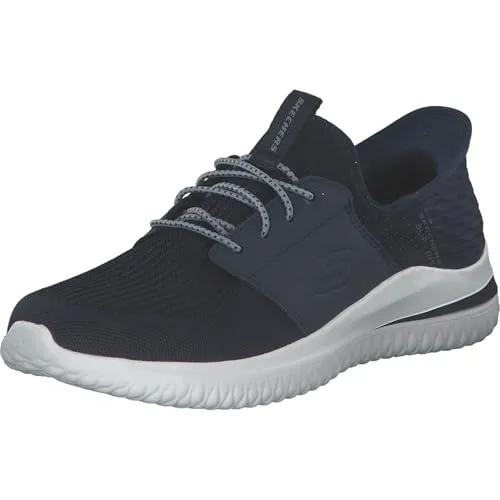 Skechers 210650 blau EU48,5 - Slipper & Mokassins für Herren, aus hochwertigen Materialien für maximalen Tragekomfort – perfekt für den Alltag und vielseitig kombinierbar.