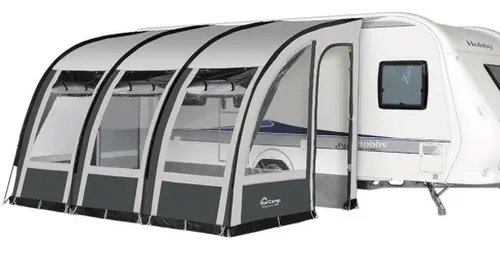 StarCamp by Dorema Magnum 260 Vorzelt, 260x240cm, anthrazit/grau - Zelt für Campingliebhaber, bietet großzügigen Raum und hervorragenden Wetterschutz für entspannte Tage im Freien.