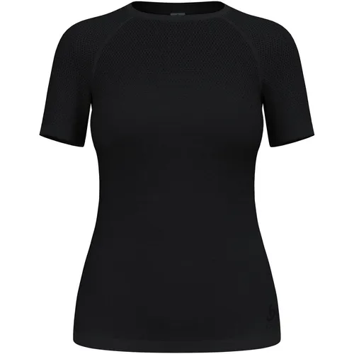 Odlo Performance Light T-Shirt grau melange (15700) S - Funktionsunterwäsche für Damen, aus 72% recyceltem Polyester, atmungsaktiv und mit ZeroScent-Technologie für geruchsfreie Sporterlebnisse.