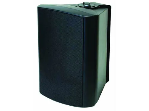 OMNITRONIC WPS-5S ELA-Wandlautsprecher - Hochwertiger Klang für jeden Raum - Lautsprecher mit 100 V-Technik und HiFi-Charakteristik, ideal für Innenbeschallung. Die schwenkbare Montage und elegante Trapez-Bauweise erleichtern die Installation.