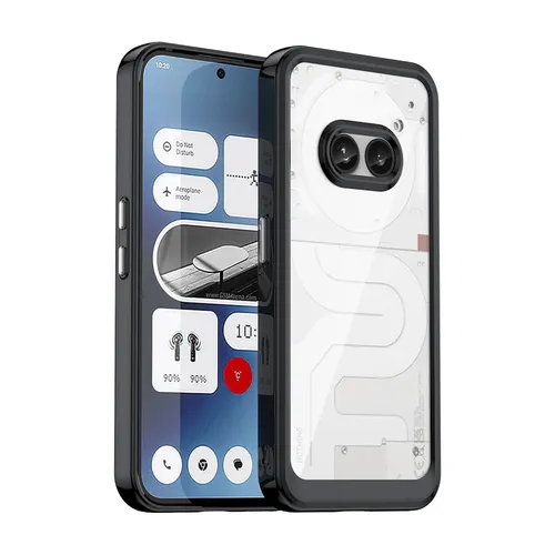 Handy Hülle für Nothing Phone 2a / Plus TPU / Acryl Hybrid Schutz Cover Schwarz