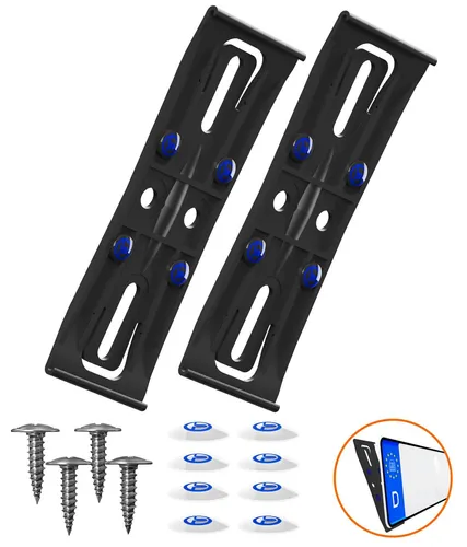 Produktbild Rahmenloser Kennzeichenhalter 4 mm flach