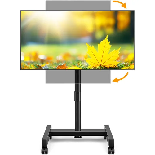 TVON Mobiler TV-Ständer mit Rollen für 13-50 Zoll Fernseher