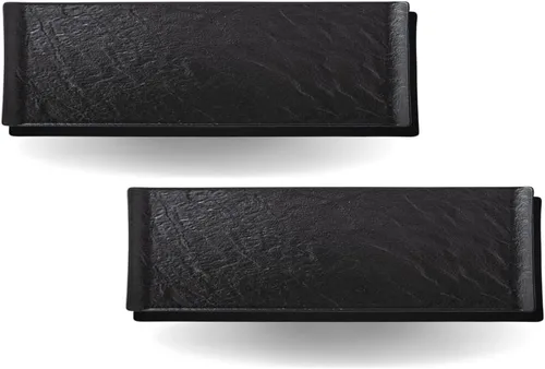 Servierplatten Schwarz von Wilmax England