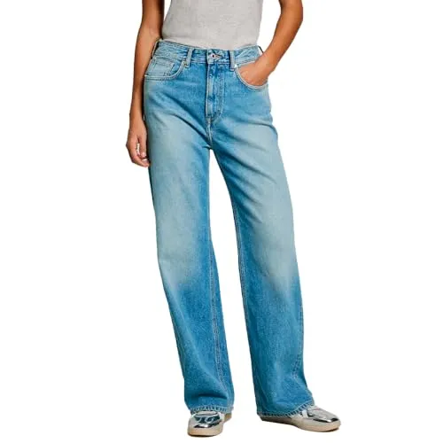 Pepe Jeans Gerade Jeans STRAIGHT JEANS UHW mit hohem Bund blau 29 - Jeans in der Kategorie 'Jeans' mit hohem Bund für einen modernen Look. Ideal für lässige Outfits und bequemes Tragen.