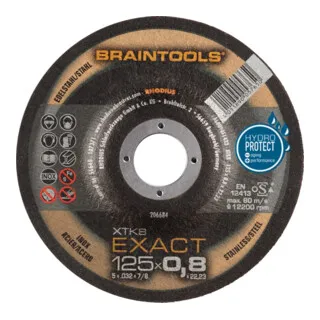 RHODIUS Trennscheibe XTK8 EXACT 125 x 0,8mm gekröpft