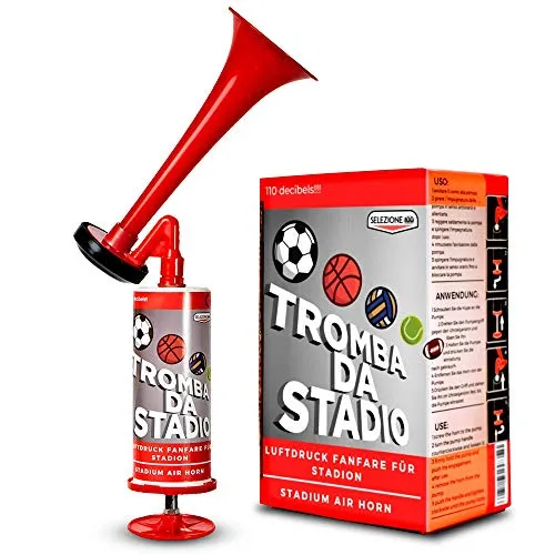 SELEZIONE100 airhorn druckluft tröte, druckluftfanfare extrem laut, luftdruck fanfare, luftdruckfanfare airhorn druckluft, fussballhupe drucklufttröte, presslufthupe nebelhorn druckluft ohne gas.110Db