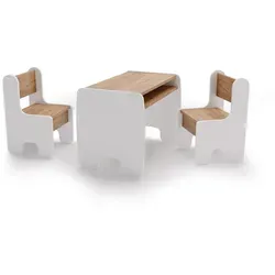Raumhirsch Furniture Kindersitzgruppe, Weiß, Holzwerkstoff
