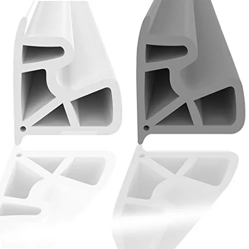 Dikara Profildichtungsband für Stahlzargen, 15,5mm hoch, 13mm breit - Dichtungen für Stahlzargen, mit Antidehnungsfaden aus hochwertigem TPE für optimale Abdichtung und Langlebigkeit, ideal für Renovierung und Neubau.