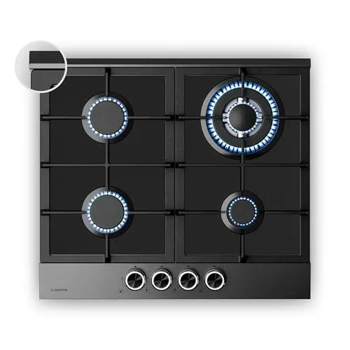 Klarstein Verosteel PG6041BG-D1CB Gas-Kochfeld von Klarstein