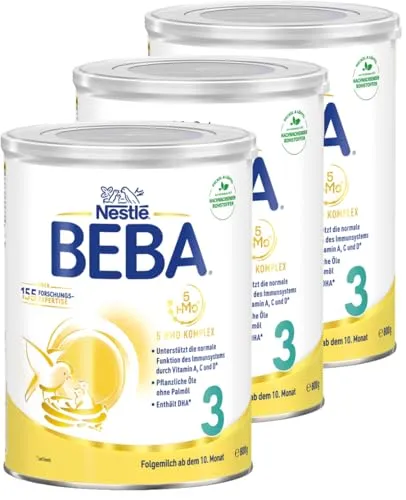 BEBA 3 Folgemilch ab dem 10. Monat von BEBA