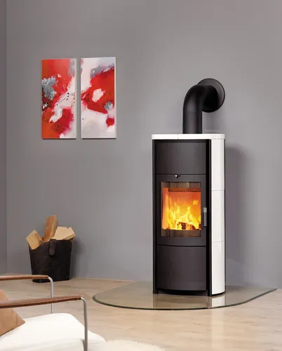 Kaminofen Hark Keno ECOplus Keramik weiß 5 kW von Hark