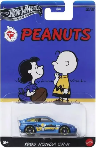 Hot Wheels - Silver Series Peanuts - 1985 Honda CR-X GDG83/JDY88 JC 194735267576