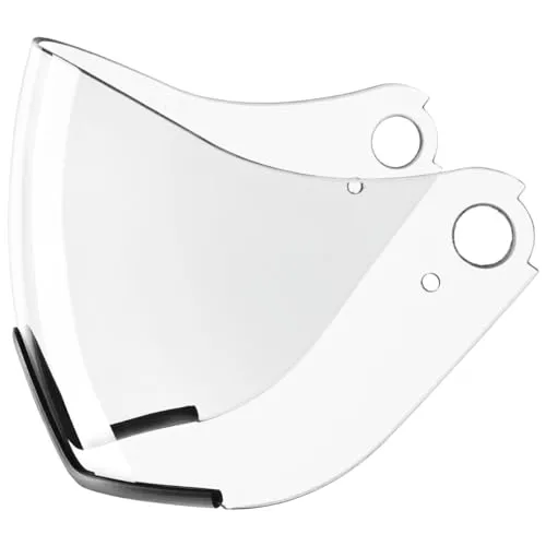 Uvex Finale Visor Ersatzvisier klar - Ersatzvisier für Uvex Finale Visor Helm (Größe 56-61 cm), bietet 100% UV-Schutz und optimale Sicht bei Dämmerung und schlechten Lichtverhältnissen.