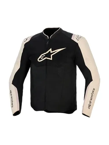 Alpinestars T-Sps Air V2 Motorrad Textiljacke, schwarz-beige, Größe 3XL