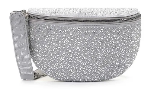 Tamaris Umhängetasche TAS Fleur - Lightgrey 810 - Umhängetasche mit strukturiertem Design, 1 Hauptfach mit Reißverschluss und längenverstellbarem Umhängeriemen für optimalen Tragekomfort.