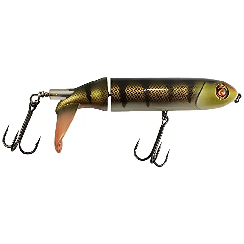 River2Sea Whopper Plopper 190 Wobbler 78g für Perca - Lockmittel für Döbel, Wels, Lachs, Hecht und Forellenbarsch. Der Whopper Plopper überzeugt mit seiner einzigartigen Schwimmtechnik und zieht Fische an!