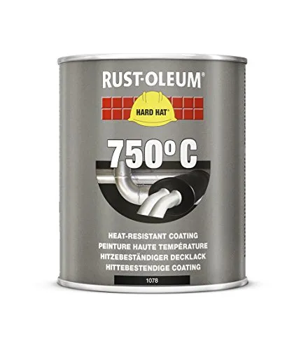 RUST-OLEUM 1078.0.75 Hard Hat Decklack hitzebeständig, schwarz