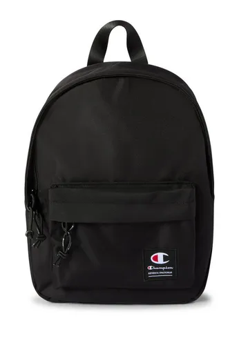 Champion Unisex Lifestyle Rucksack 11l - Schwarz (NBK) - Wasserabweisender 11l Rucksack mit Logo auf Jacquard-Etikett, ideal für den Alltag und die Lifestyle Bags Kollektion.