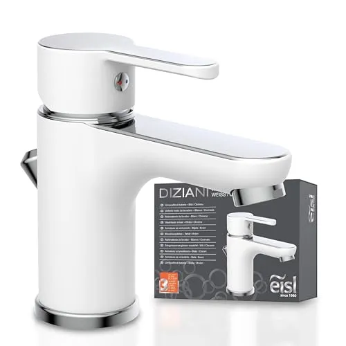 EISL Waschtischarmatur DIZIANI weiß in weiß von EISL