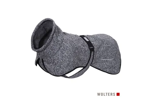 Rukka Hundemantel Fleece-Jacke Comfy schwarz - Haustier-Mäntel: Feuchtigkeitsabweisendes Material mit hohem, wärmendem Kragen für optimalen Schutz an kalten Tagen und reflektierenden Details für mehr Sicherheit.