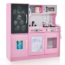 GOPLUS Kinderküche aus Holz