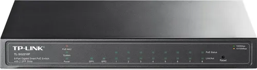 tp-link TL-SG2210P - WLAN-Router Switch mit PoE-Unterstützung für effizientes Netzwerk-Management