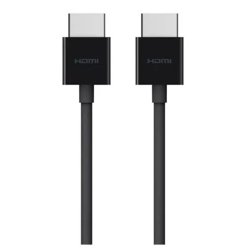 Belkin Ultra HD-HDMI-Kabel - 2m - HiFi-Kabel für gestochen scharfe 4K-Bildqualität, ideal für Heimkino und Gaming mit einer Länge von 2m.