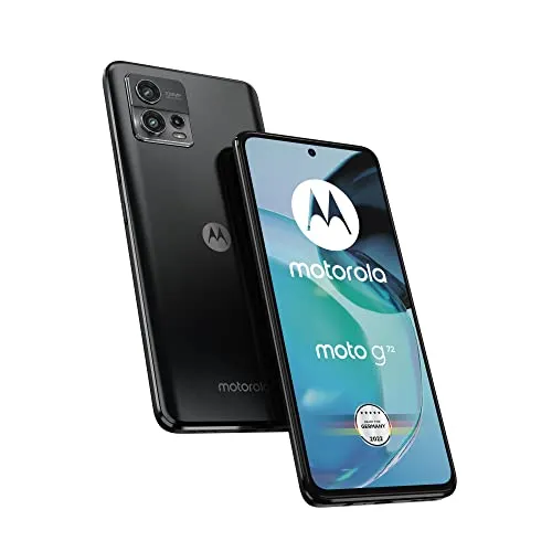 Motorola XT2255-1 Moto G72, Dual, 256GB 8GB RAM, Meteoriten-Grau