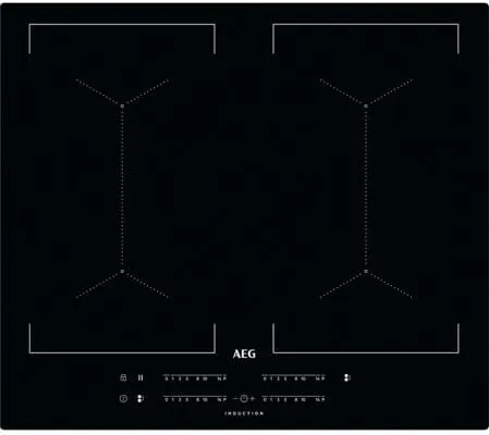 IKE64450IB Induktionskochfeld 60 cm mit MaxiSense Plus - Kochfeld Induktion 60 cm, 4-fach MaxiSense Plus für flexibles Kochen ohne Einschränkungen, flächenbündig für modernes Küchendesign.
