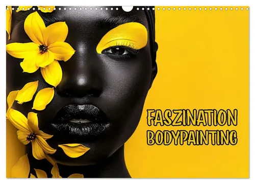 Susan Michel | Faszination Bodypainting 2026 Wandkalender - Kalender im DIN A3 Format mit 14 beeindruckenden Bodypainting-Kunstwerken von Susan Michel – eine kreative Inspiration für Kunstliebhaber.