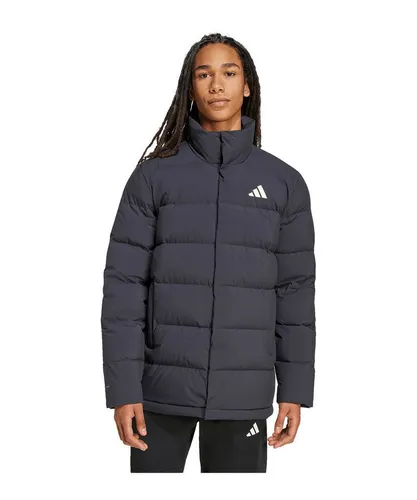 adidas Herren Daunenjacke HELIONIC MID J schwarz M (48/50)
