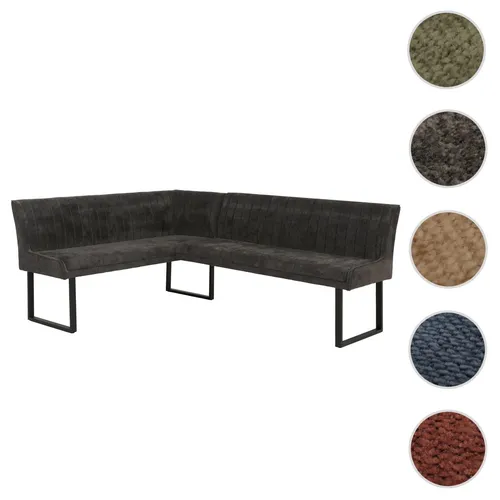 Eckbank HWC-O82 aus hochwertigem Chenille Stoff