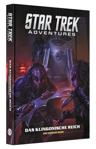 Das Klingonische Reich (Star Trek Adventures) - Rollenspielbuch für Star Trek-Fans, tauche ein in die Kultur und Kriegsführung der Klingonen und erlebe spannende Abenteuer.