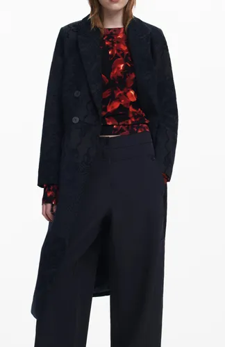 DESIGUAL CAPPOTTO DONNA NERO - Elegante Funktionsjacke - Funktionsjacke für Damen in klassischem Schwarz, ideal für stilvolle Looks und vielseitige Kombinationsmöglichkeiten.