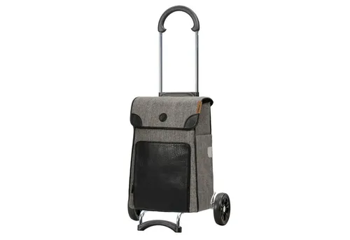 Andersen Einkaufstrolley Scala Shopper, 38 l mit Reflektoren - Einkaufstrolleys mit 38 l Volumen, ausgestattet mit Reflektoren für zusätzliche Sicherheit und praktischer Innentasche für optimalen Stauraum.