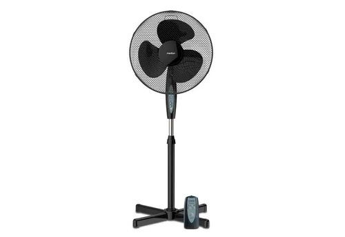 Medion® Standventilator E10 SF – Leistungsstark und flexibel - Der Medion® Standventilator E10 SF bietet 3 Geschwindigkeitsstufen, eine praktische Timerfunktion und ist höhenverstellbar für optimalen Komfort. Ideal für den täglichen Einsatz und sorgt für angenehme Frische.